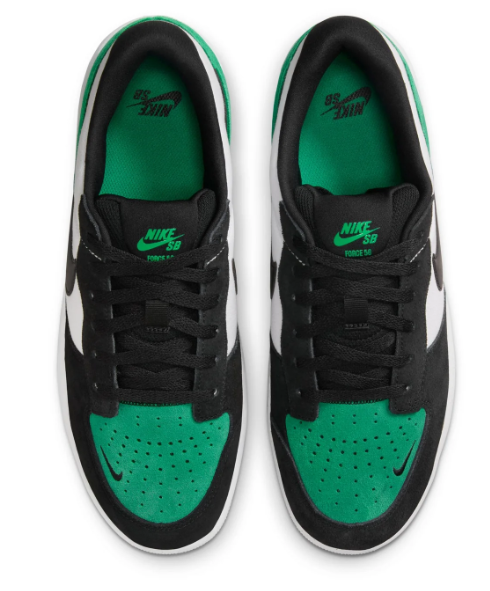 Nike SB Force 58 – 'White / Black / Stadium Green' (Premium)