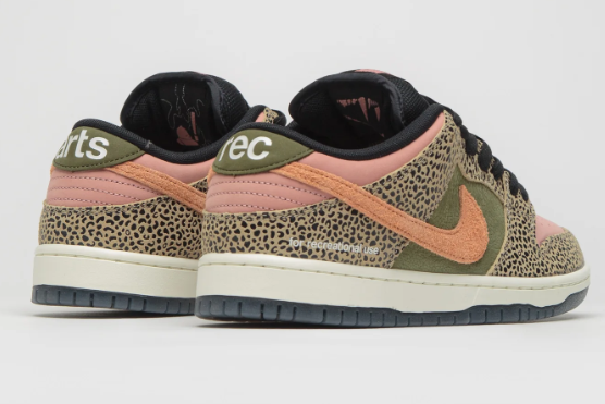 Nike SB x Arts-Rec Dunk Low Pro 'Khaki / Rust Pink'