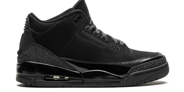 Air Jordan 3 – 'Black Cat' 2025 (CT8532-001)