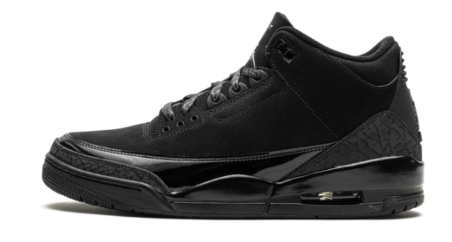 Air Jordan 3 – 'Black Cat' 2025 (CT8532-001)