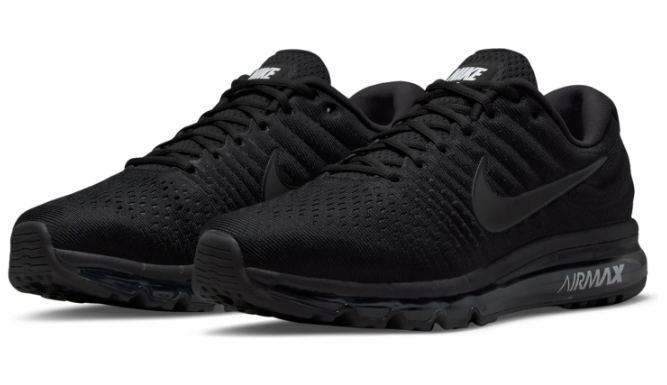 Nike Air Max 2017 Men's Sneaker – Triple Black (849559-004)