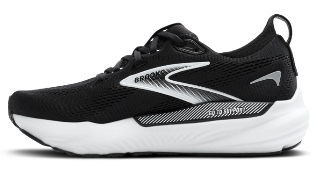Brooks Glycerin GTS 22 Women's Running Shoe – Black/Grey/White