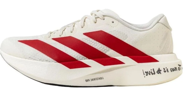Adidas Adizero Evo SL – 'White / Red' (JS1182)