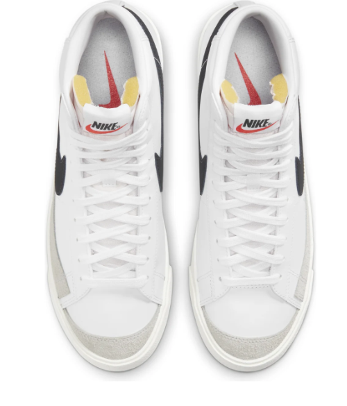 Nike Blazer Mid '77 Vintage – 'White Black' (BQ6806-100)
