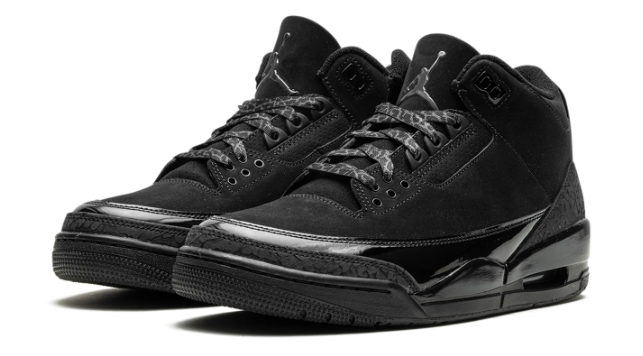 Air Jordan 3 – 'Black Cat' 2025 (CT8532-001)