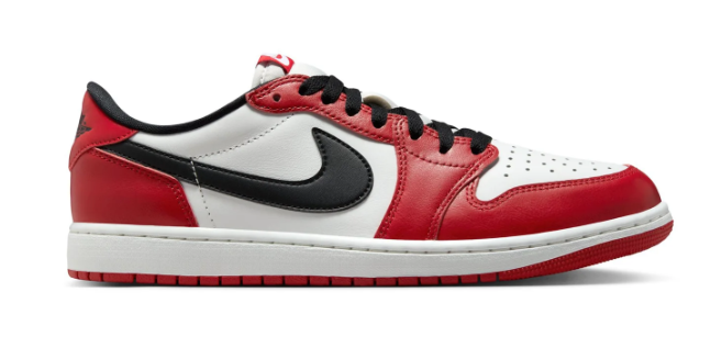 Air Jordan 1 Low OG 'White/Black-Varsity Red' CZ0790-106