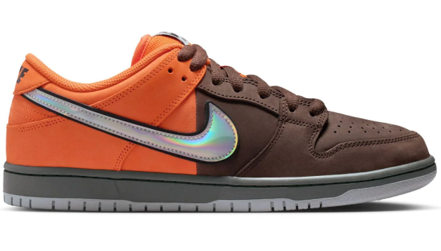 Nike SB Dunk Low Pro – 'Muni Fast Pass' Safety Orange / Wolf Grey / Baroque Brown