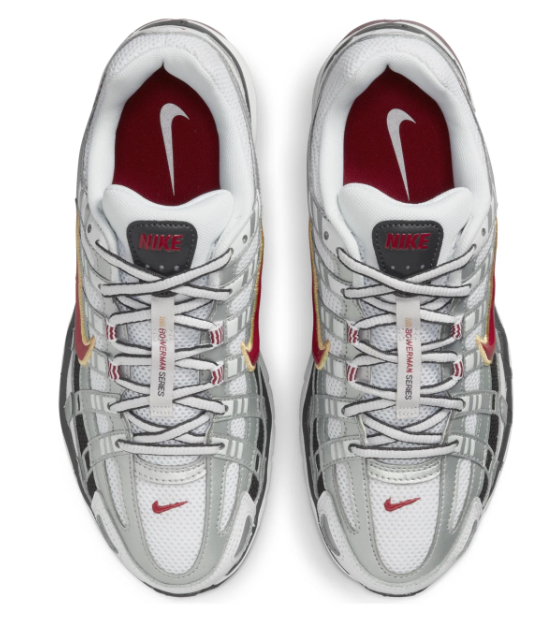 (WMNS) Nike P-6000 CNPT – 'Metallic Silver Red' (BV1021-101)