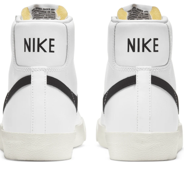 Nike Blazer Mid '77 Vintage – 'White Black' (BQ6806-100)