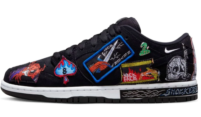 Nike x Neckface SB Dunk Low Pro – 'Black' (DQ4488-001)