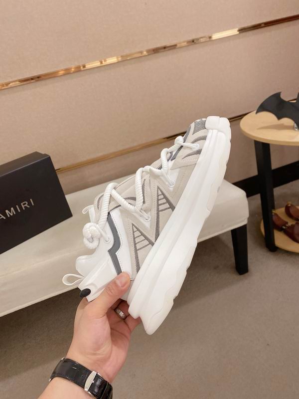 Amiri Leather Low-Top Court Sneaker