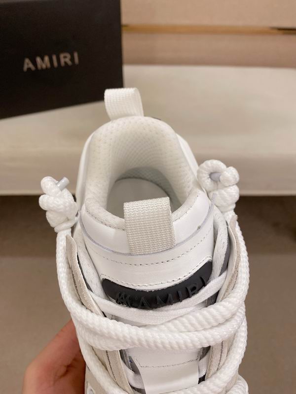 Amiri Leather Low-Top Court Sneaker