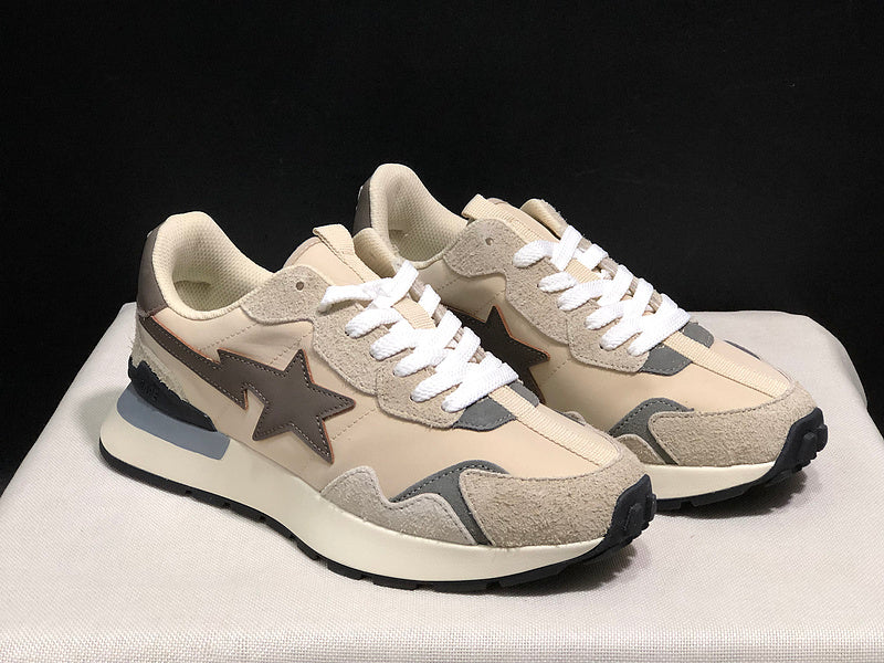 BAPE STA Low 'Cream Grey' Sneaker