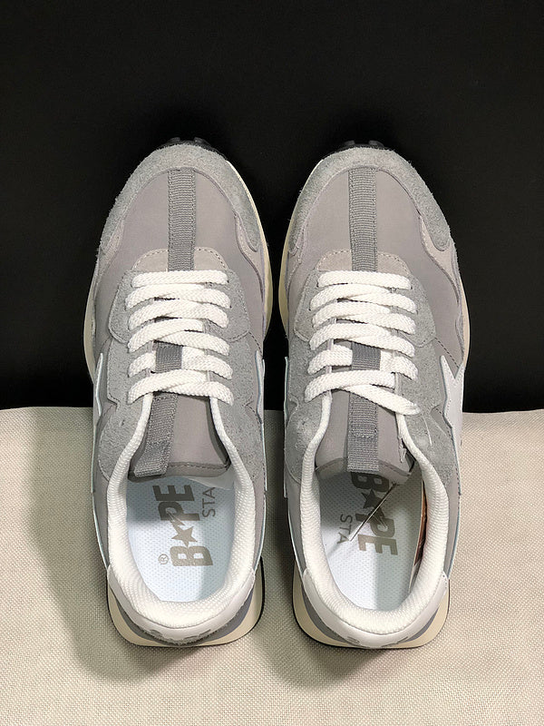 BAPE STA Low 'Wolf Grey' Sneaker