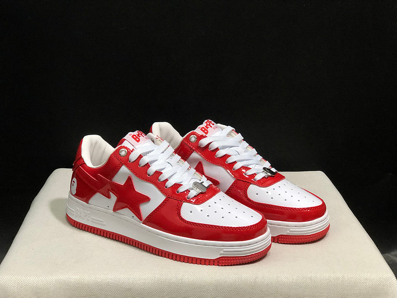 BAPE STA Low 'Varsity Red' Sneaker