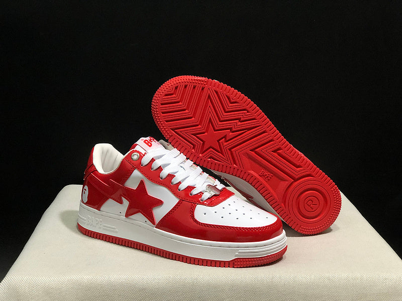 BAPE STA Low 'Varsity Red' Sneaker