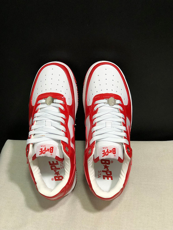 BAPE STA Low 'Varsity Red' Sneaker