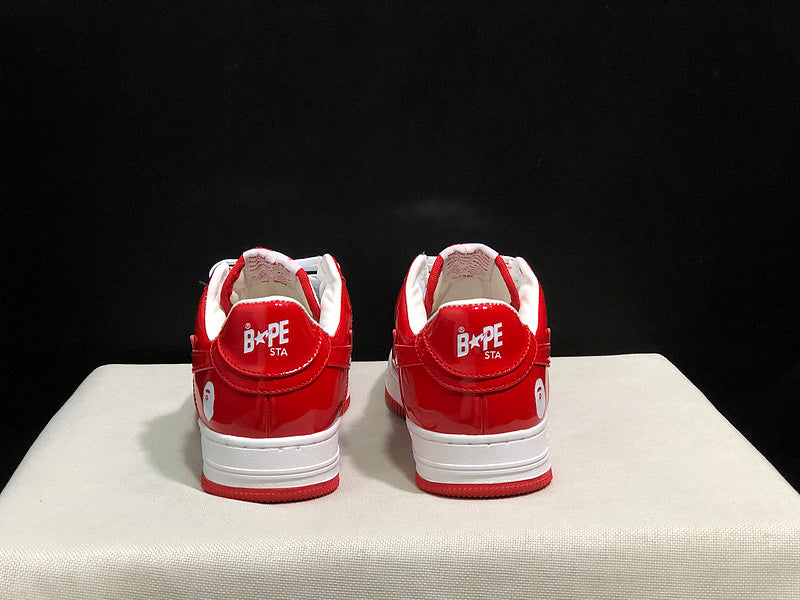 BAPE STA Low 'Varsity Red' Sneaker