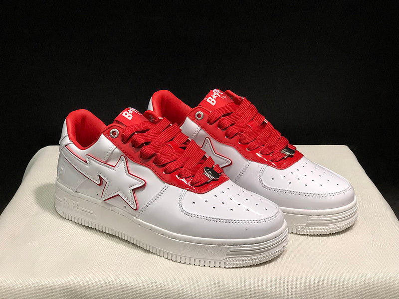 BAPE STA Low 'Scarlet Red' Sneaker