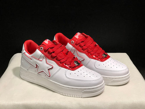 BAPE STA Low 'Scarlet Red' Sneaker