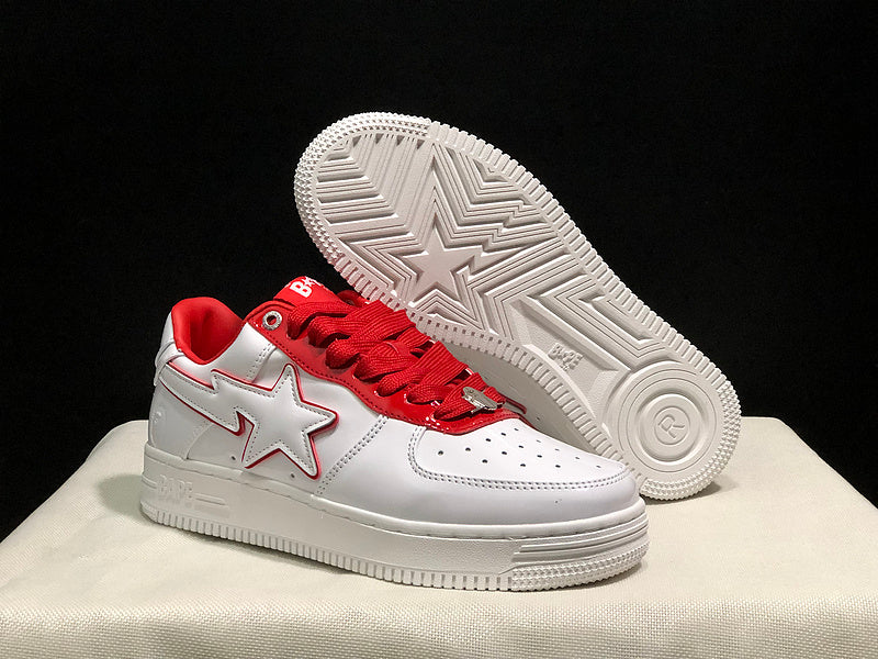BAPE STA Low 'Scarlet Red' Sneaker