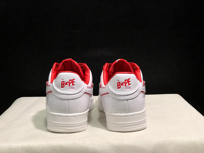 BAPE STA Low 'Scarlet Red' Sneaker