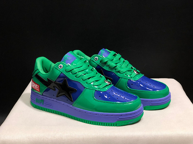 BAPE x Marvel STA Low 'Hulk' Sneaker