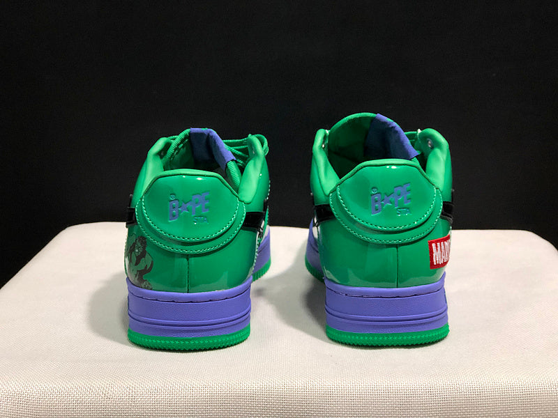 BAPE x Marvel STA Low 'Hulk' Sneaker