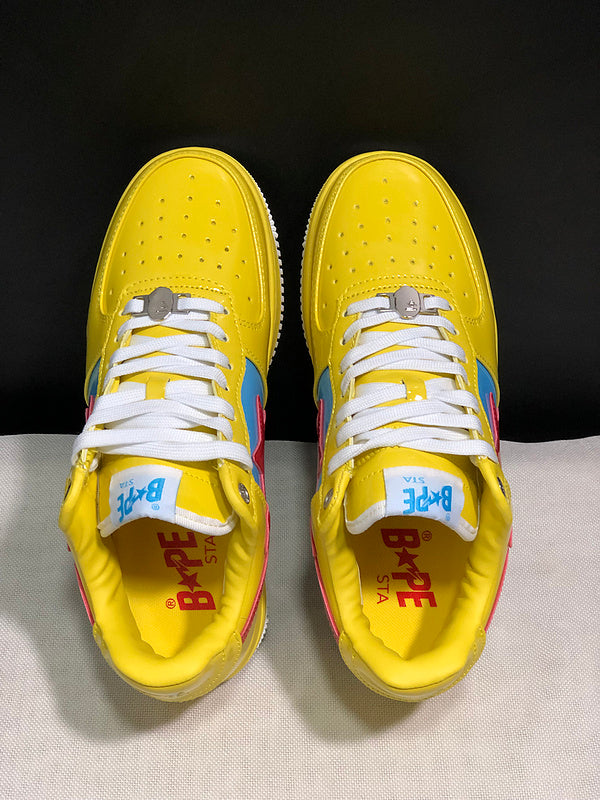 BAPE STA Low x Marvel 'Yellow' Sneaker