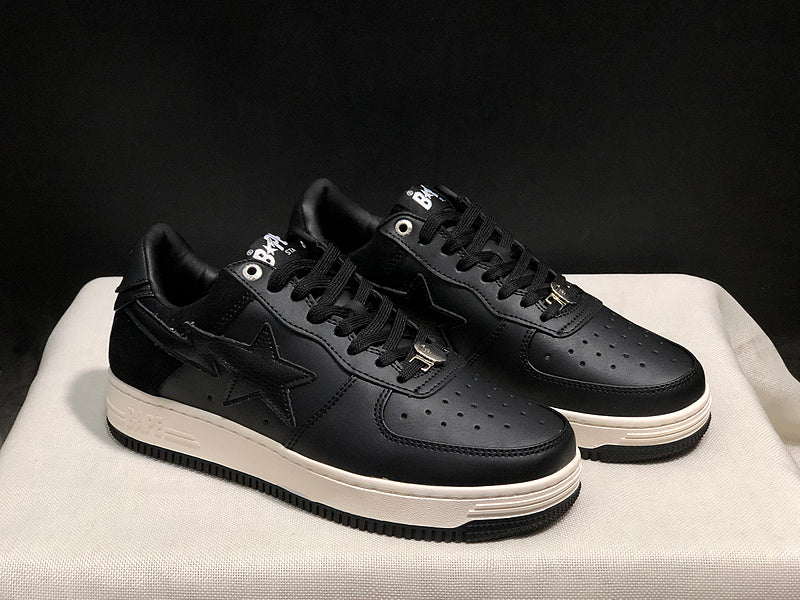 BAPE STA Low 'Triple Black' Sneaker