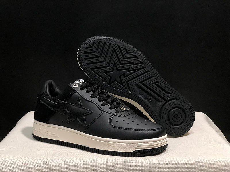 BAPE STA Low 'Triple Black' Sneaker