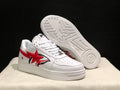 BAPE STA Low 'White/Red' Sneaker