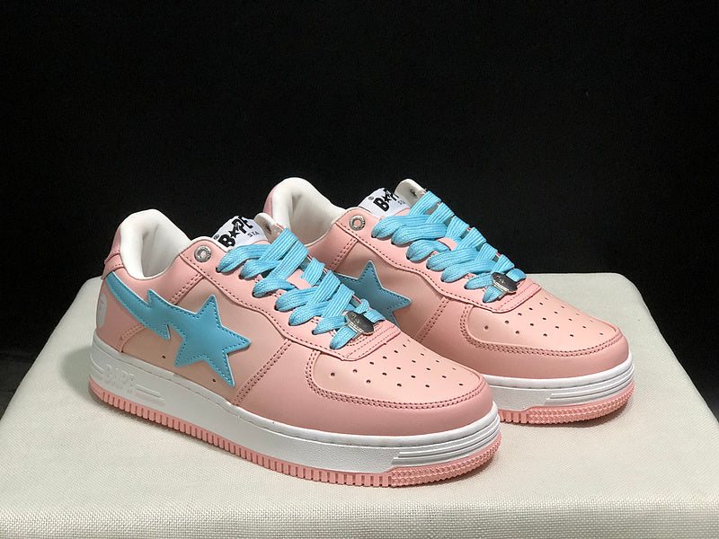 BAPE STA Low 'Pink/Blue' Sneaker