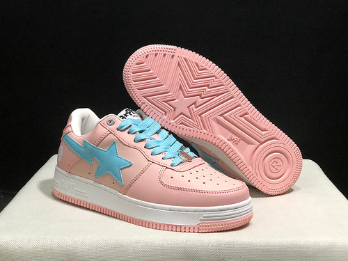 BAPE STA Low 'Pink/Blue' Sneaker
