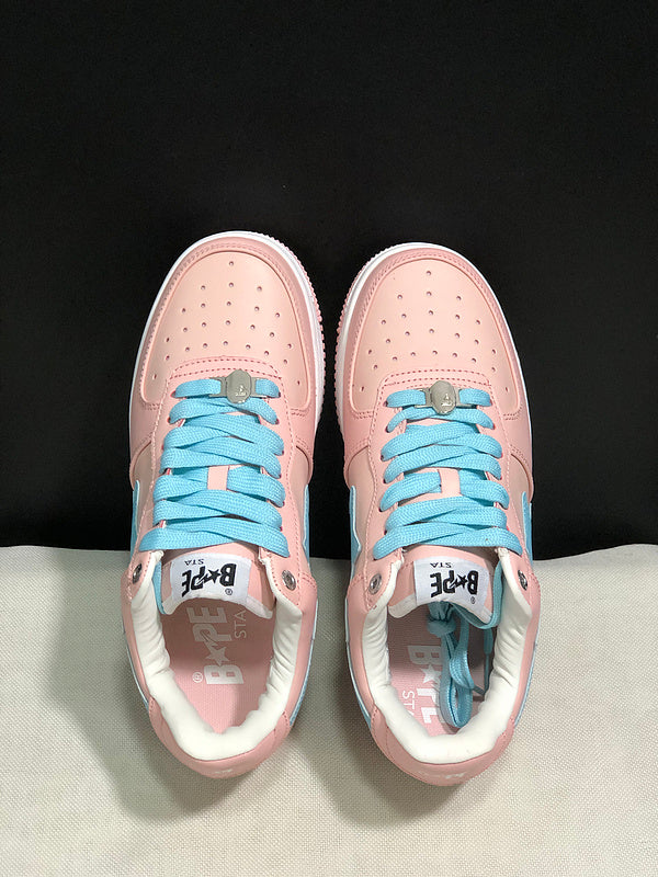 BAPE STA Low 'Pink/Blue' Sneaker