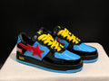 BAPE STA Low × Marvel 'Black/Blue/Red' Sneaker