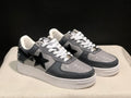 BAPE STA Low 'Grey/Black/White' Sneaker