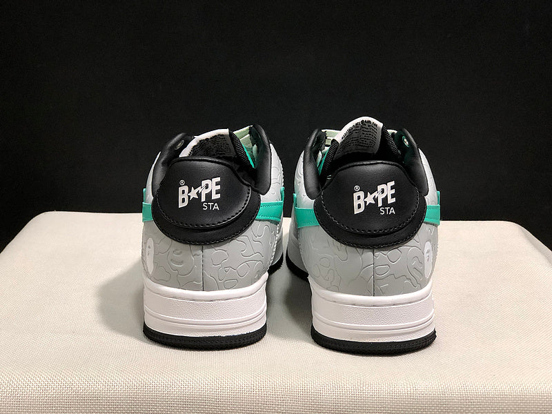 BAPE STA Low 'Mint/Black/Grey' Sneaker