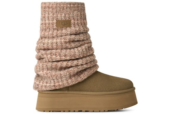 UGG Classic Mini Dipper Legwarmer Boot - Light Bronze (Women's)