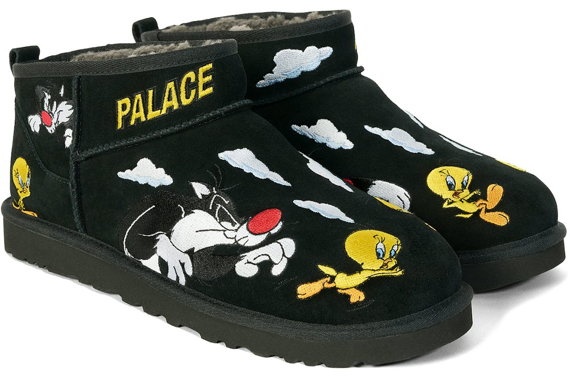 UGG Classic Ultra Mini Boot Palace x Looney Tunes - Black