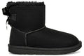 UGG Mini Bailey Bow II Boot - Black (Kids)