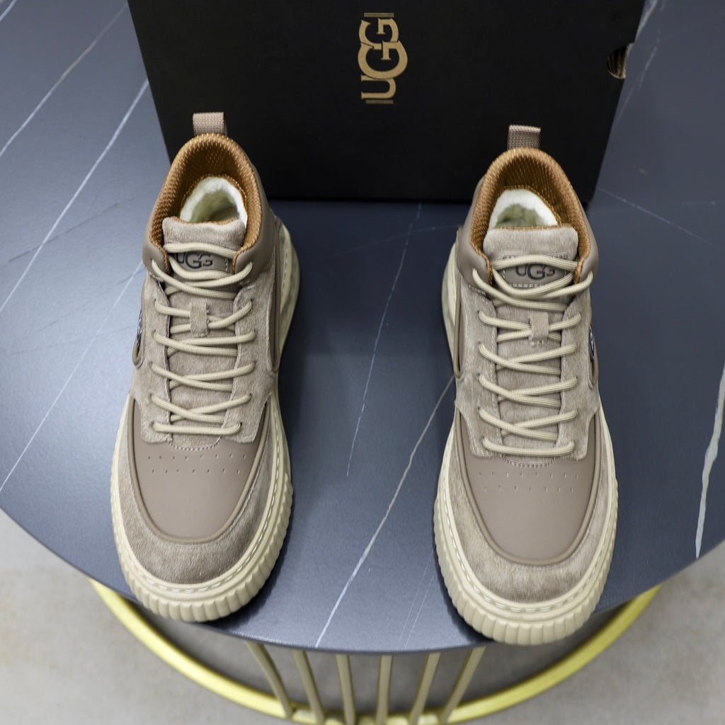 UGG Men's High-Top Sneaker Boot – Taupe / Greige