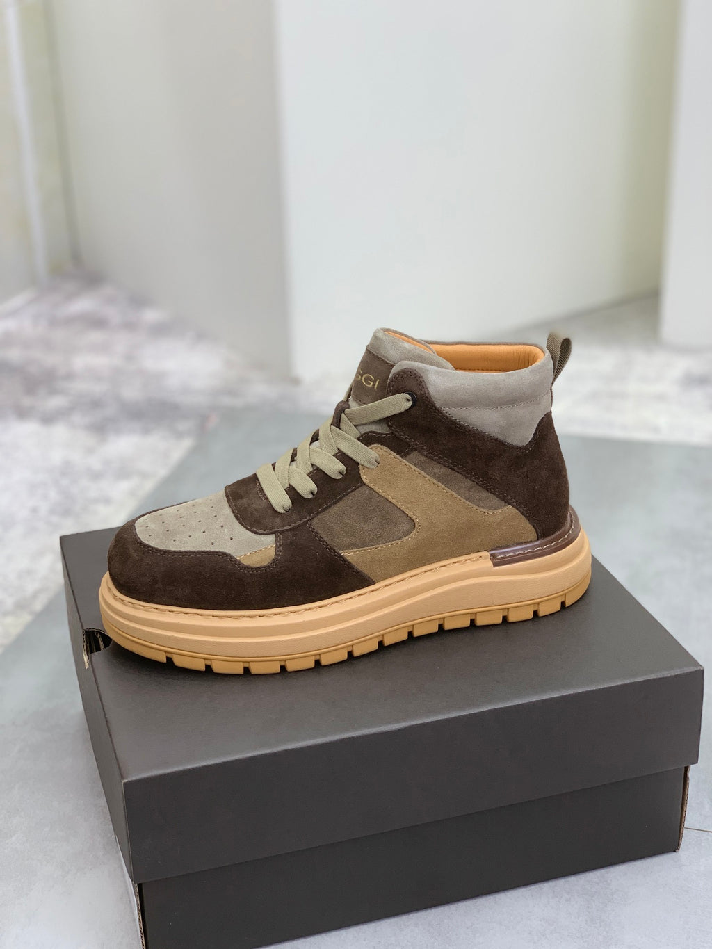 UGG Men's High-Top Boot Sneaker – Espresso / Stone