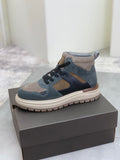 UGG Men's High-Top Boot Sneaker – Slate Blue / Taupe