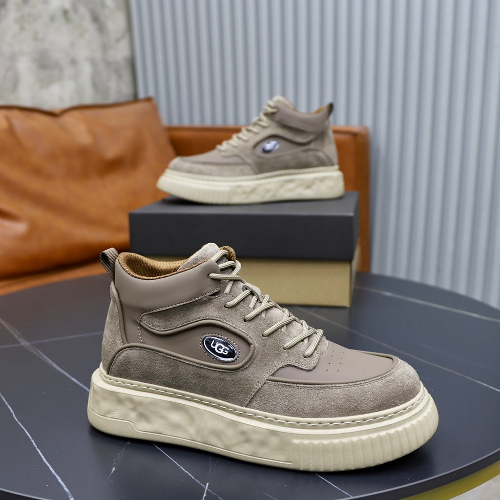 UGG Men's High-Top Sneaker Boot – Taupe / Greige