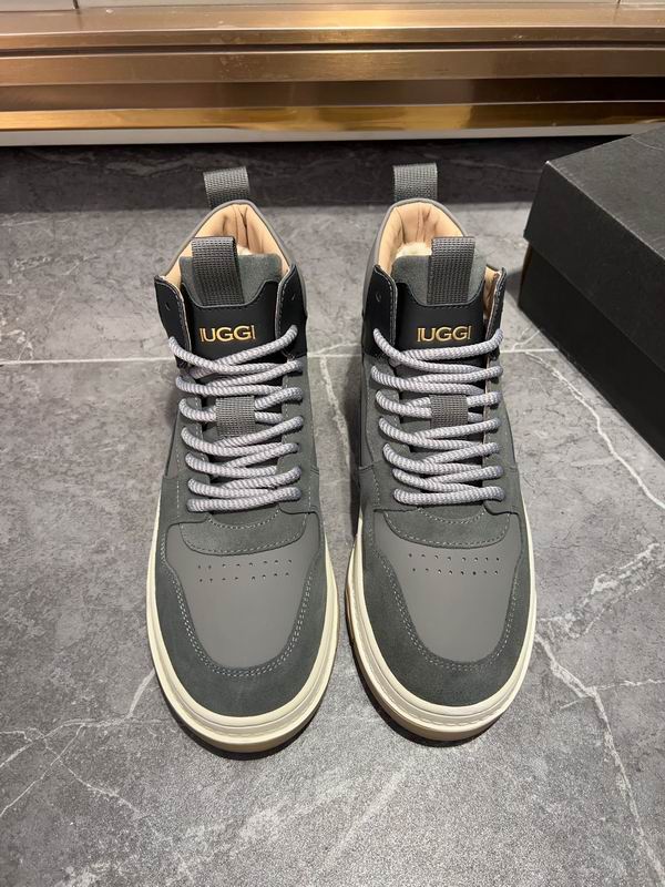 UGG Men's High-Top Leather Sneaker – Slate Grey