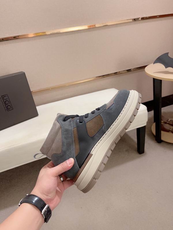 UGG Men's High-Top Panelled Sneaker – Charcoal / Grey