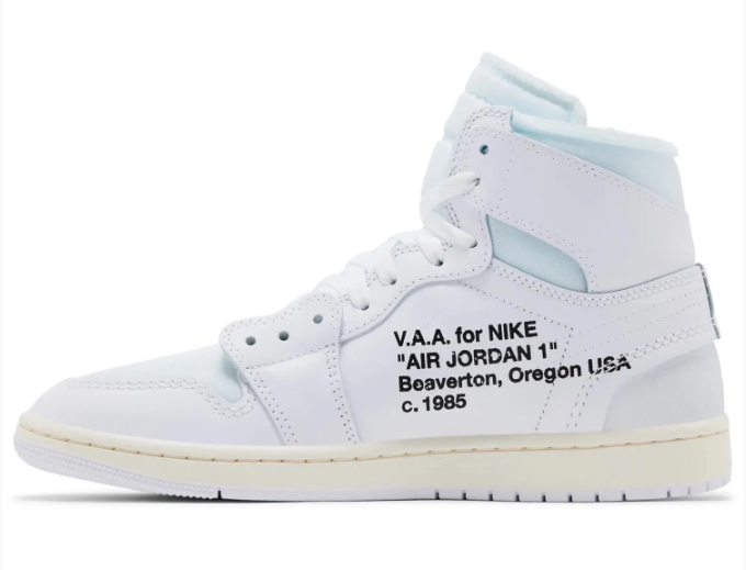 Air Jordan 1 Retro High – 'Virgil Abloh Archive Alaska' (AA3834-100)