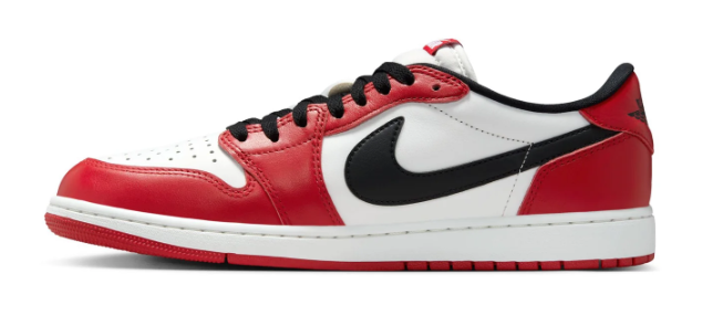 Air Jordan 1 Low OG 'White/Black-Varsity Red' CZ0790-106