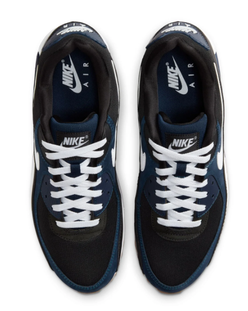 Nike Air Max 90 Men's Sneaker – Midnight Navy / Black / White